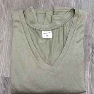 Mod Ref Olive V-Neck Sweater XXl